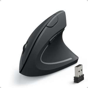 Anker wireless vertical ergonomic mouse with natural handshake design